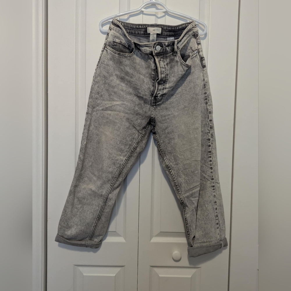 Gray Denim Jeans